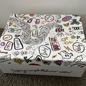 Jeffrey Campbell Riveter Lugged Buckle Sandal (red)